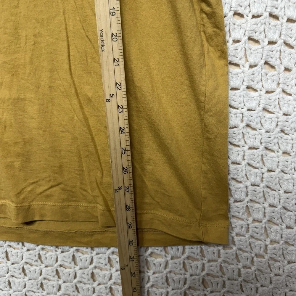 True Religion T Shirt Mens XL Yellow Short Slv Crew Neck The Original Buddha
